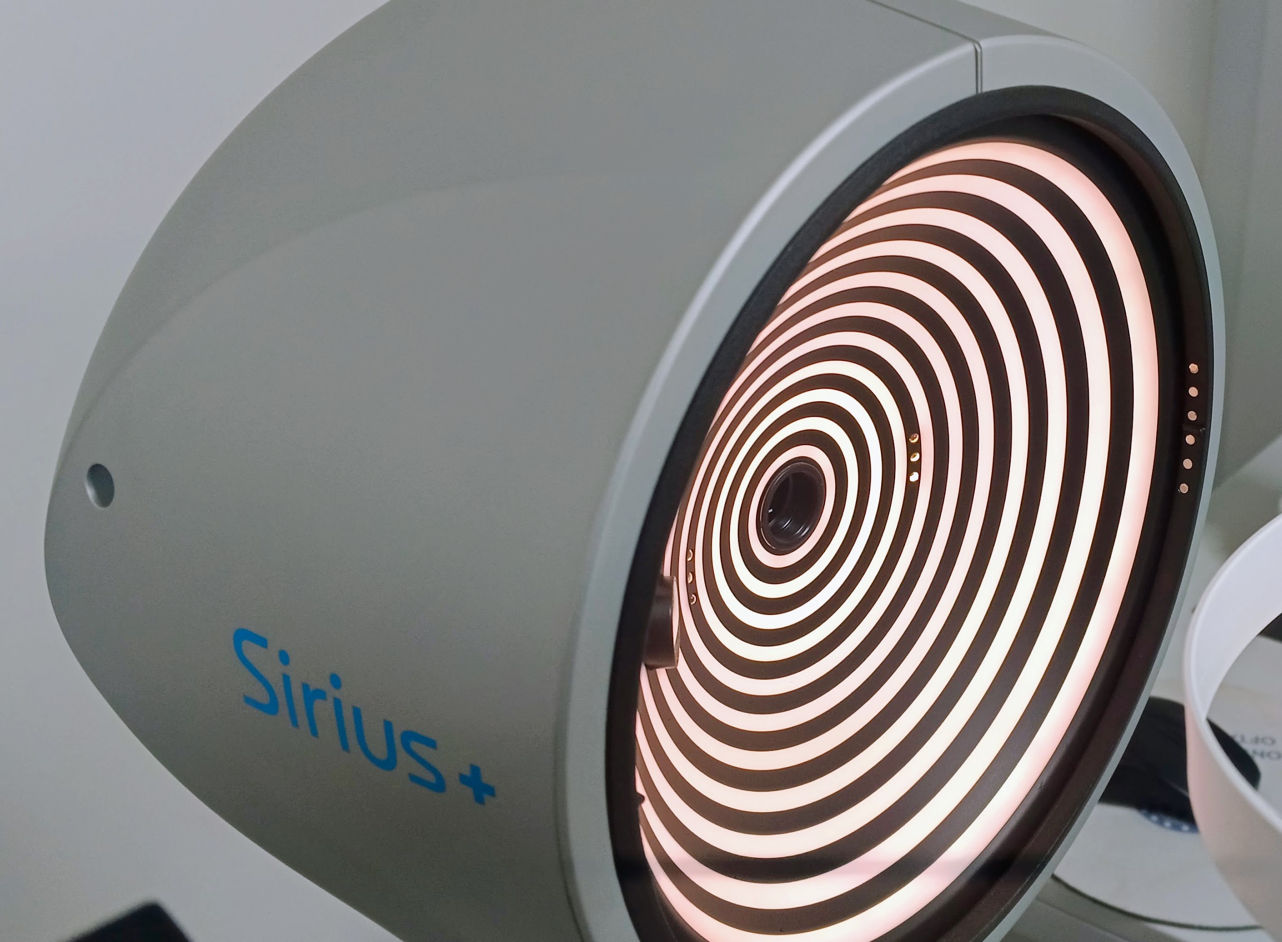 Paciente en estudio con equipo Sirius